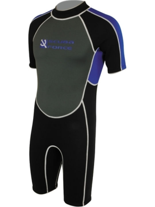 Scuba Force Torre Μονοσόρτς Κατάδυσης Μαύρο 3mm