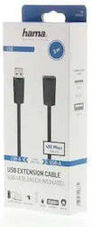 HAMA 00200620 USB 2.0 USB-A Female to USB-A Female Cable 3 Meters
