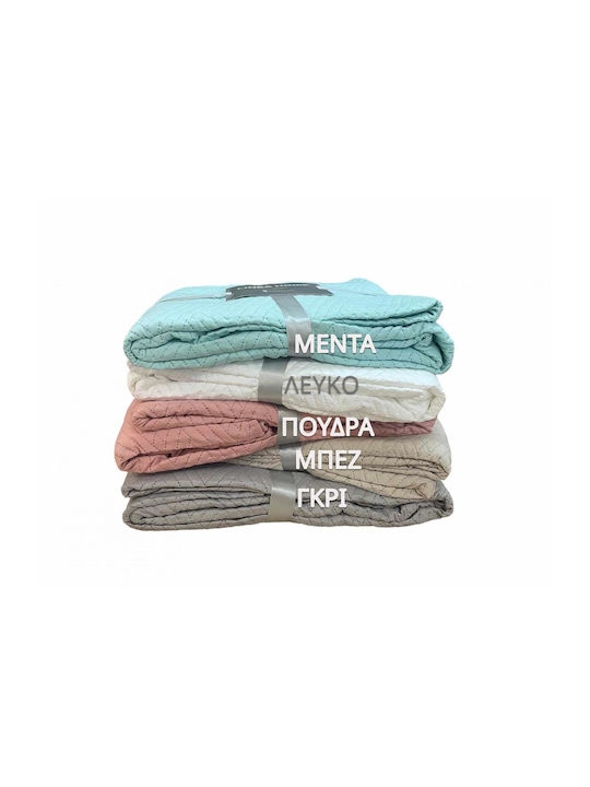 Linea Home Mercer Κουβερλί Μονό Μπεζ 160x220cm