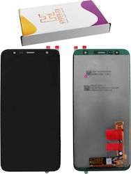 Hyper Fix Οθόνη με Πλαίσιο για Samsung J415 J4 PLUS, J610 J6 Plus (Μαύρο)