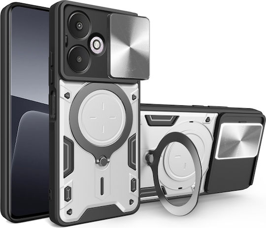 Silver Star Back Cover Silver (Xiaomi Redmi 13C 5G - Silver)