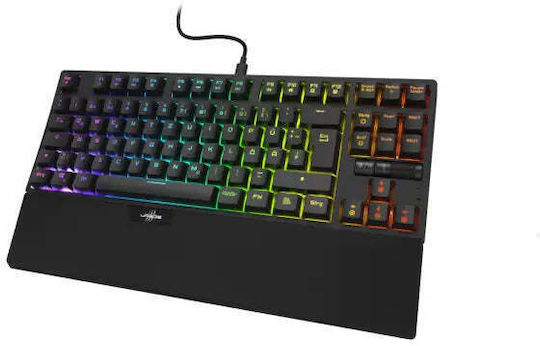 HAMA uRage Exodus 860 Mechanical Gaming Mechanical Keyboard with Outemu Blue switches and RGB lighting (International English)