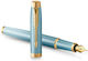 Parker Writing Pen Medium Green made of Brass