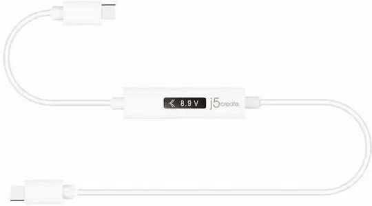 Charging Cable J5create Jucp14 Power Meter Usb-c