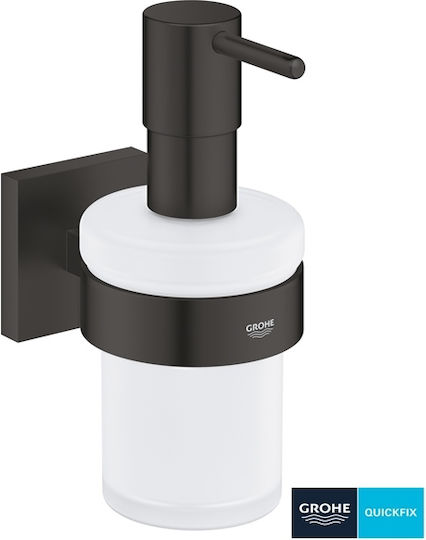 Grohe Cube Spender Glas Schwarz 160ml