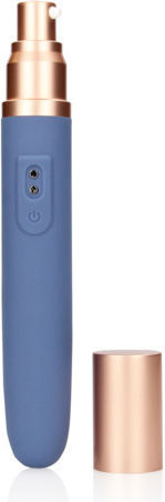Loveline Travel Silicone Vibrator with Built-in Lubricant Dispenser