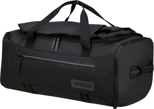American Tourister Trailgo M Reisetasche Zurück 54Es Schwarz Stoff L55xB25xH33cm