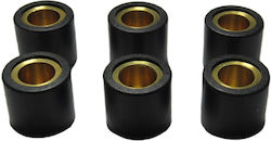 Metal Ork Вариатор-центробежен 15x12 6.5gr 6бр Комплект Metal Ork за Aprilia Скарабео за Keeway Лесно