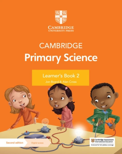 Книга за ученици по основи на науката на Cambridge Primary 2 Дигитален достъп 1 година Cambridge University Press Многосъставен търговски продукт