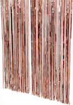 Curtain for Party in Rose Gold color