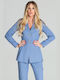 Figl Long Women's Blazer Blue