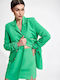 Figl Long Women's Blazer Green