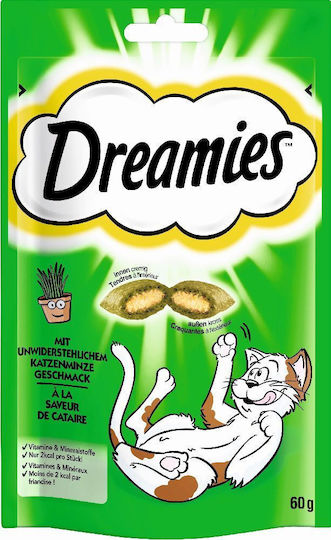 Dreamies Λιχουδιές με Catnip για Γάτα 60gr