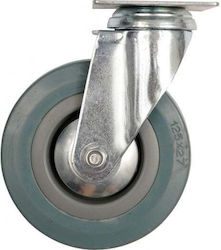 Steering Wheel 100mm Gray Rubber 87363