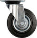 Black Rubber Wheels 200mm 87317