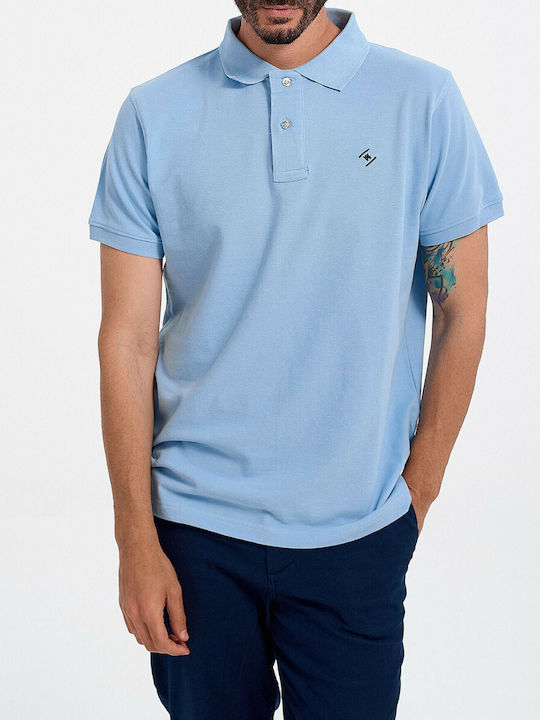 Rook Herren Kurzarmshirt Polo Ciel