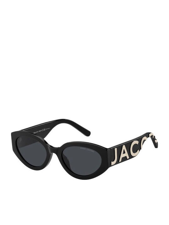 Marc Jacobs Damen Sonnenbrille mit Schwarz Kuns...