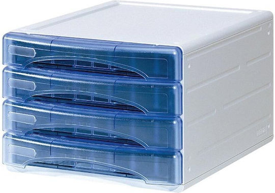 Arda Sertar de birou 40cmx22.5cmx31cm Albastru