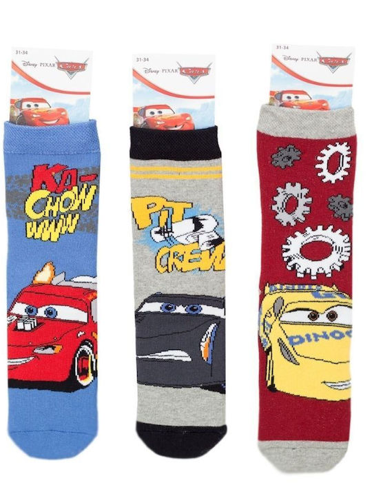 Warner Bros Non-slip Kids' Long Socks Multicolour 3 Pairs