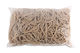 Office Products Gummibänder Verpackung mit Durchmesser 80mm Braun 1000gr