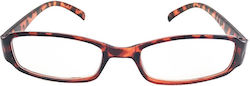 Fashion Zone Lesebrille +1.50 in Braun Farbe 142-52681