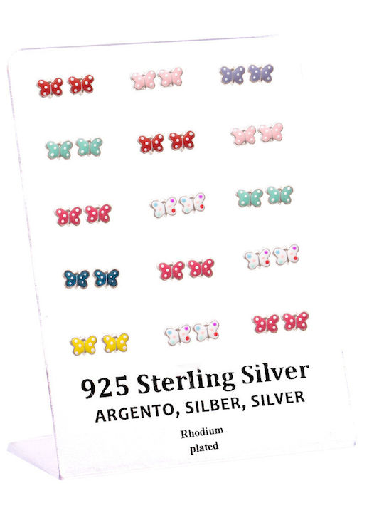 Ro-Ro Accessories Пеперуди Studs Пеперуди от Сребърни Мангекю