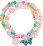 Great Pretenders Pearl Bracelets 4pcs 'Butterfly'