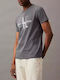 Calvin Klein Men's Short Sleeve T-shirt Gray