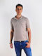 Bluse Beige