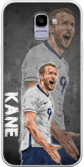 Euro 2024 Harry Kane Samsung Galaxy J6 2018 Flexible Tpu Transparent Silicone