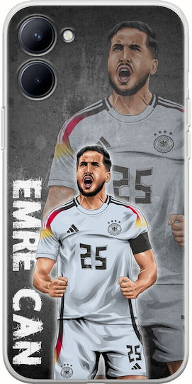 Euro 2024 Emre Can Realme C33 Transparent Silicone Flexible TPU