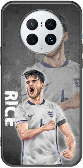 Euro 2024 Declan Rice Huawei Mate 50 Pro Black Tpu Black Silicone