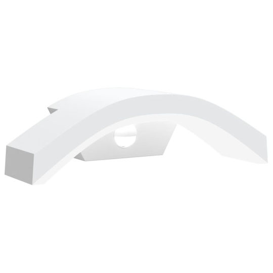 vidaXL Стенно Външно Осветително Тяло LED IP54 9W с Топло бяло Светлина 27.5x7x10εκ.