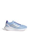 Runfalcon 5 Runfalcon 5 Kids Sports Shoes Running with Laces Glow Blue / Silver Metallic / Clear Pink