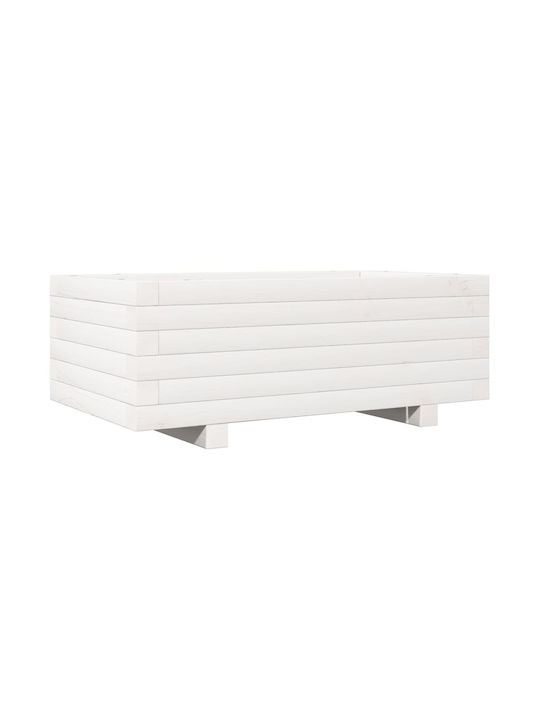 vidaXL Blumenkasten 70x26.5cm White 847329