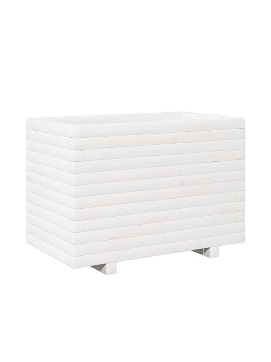 vidaXL Blumenkasten 70x49.5cm White 847369