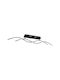 Vivalux Light fixture Ceiling Mount Light 88cm Black with Integrated LED