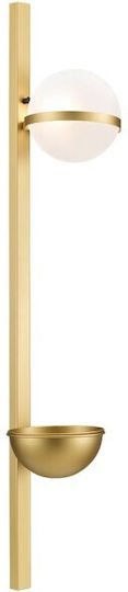 Luma 01267 Modern Lamp Wall with Socket G9 Copper 21x14x85cm