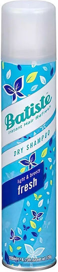 Batiste Fresh Șampon Uscat Hidratare și Volum 200ml