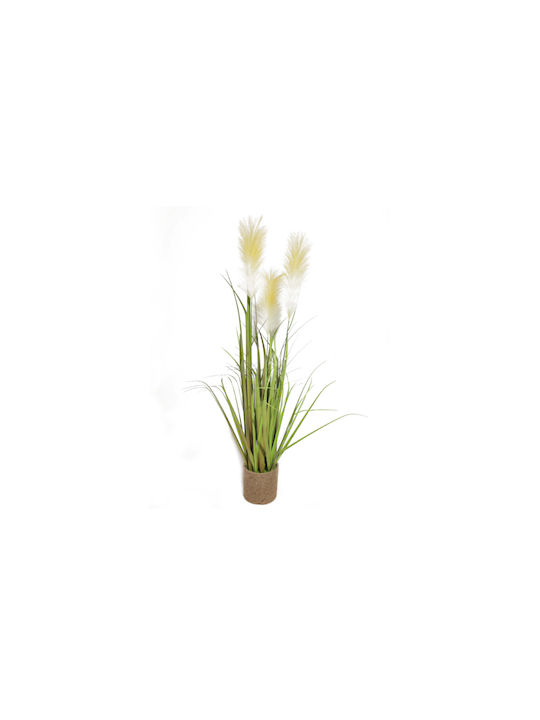 Plantă Artificială în Ghiveci Iarbă Green 100cm Home & Camp