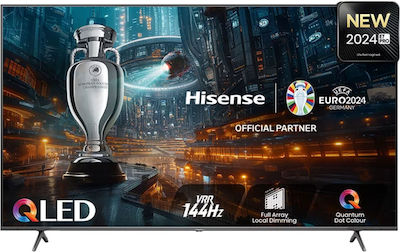 Hisense Smart Τηλεόραση 100" 4K UHD QLED 100E77NQ PRO HDR (2024)