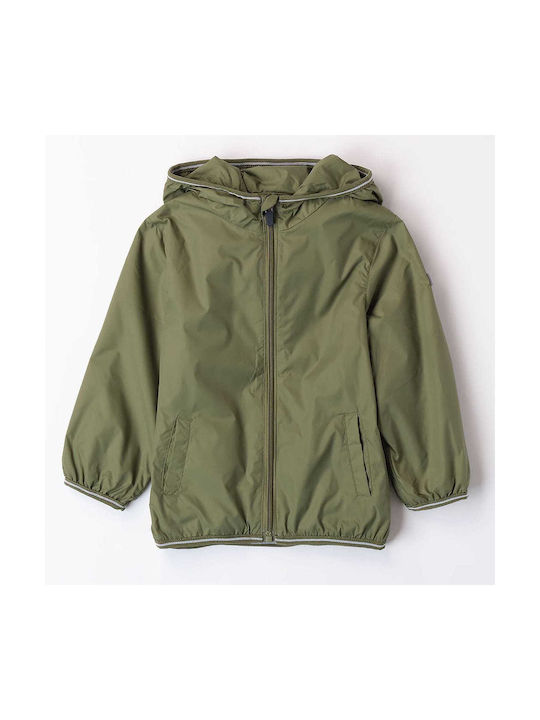 iDO Kids Casual Jacket Windproof Green