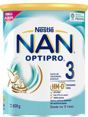 Nestle Babycreme Nan Optipro 3 für 12m+ 800gr