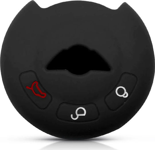Car Key Cover Case made of with 3 Buttons for Mini Cooper