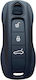 Car Key Cover Case made of with 3 Buttons for Porsche