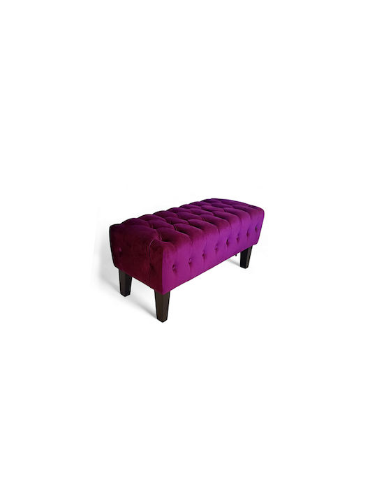 Табуретка Дневна стая Облечено с кадифе Glossy Velvet 105x40x50бр