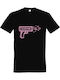 kirikoko Blackpink Gun Hearts Kpop Tricou Negru Bumbac