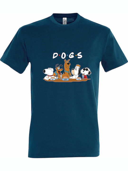Friends Scooby Doo Snoopy Dogs T-shirt