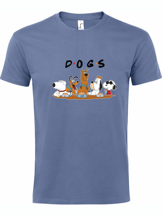 Friends Scooby Doo Snoopy Dogs T-shirt