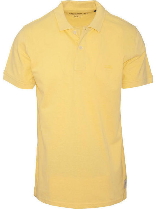 Van Hipster Polo Bluse Gelb